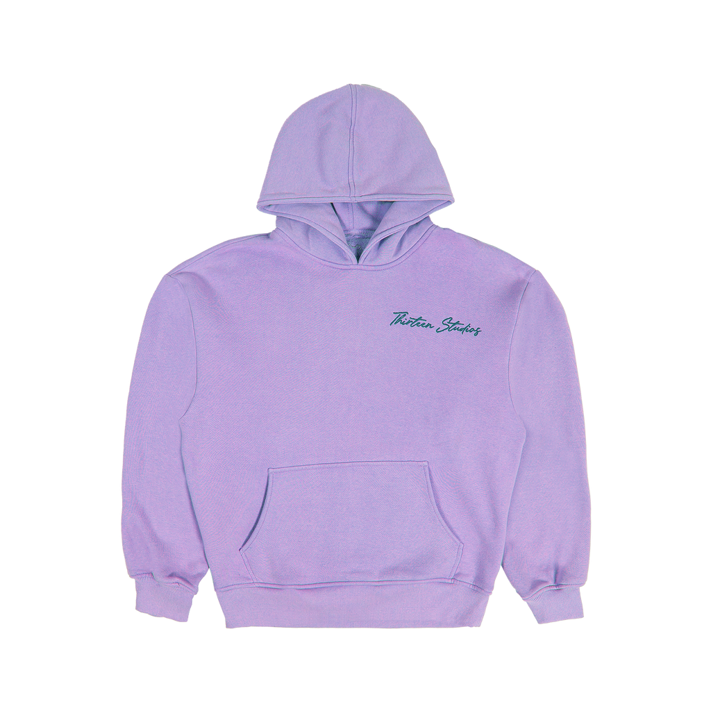 THIRTEEN STUDIOS HOODIE VIOLET