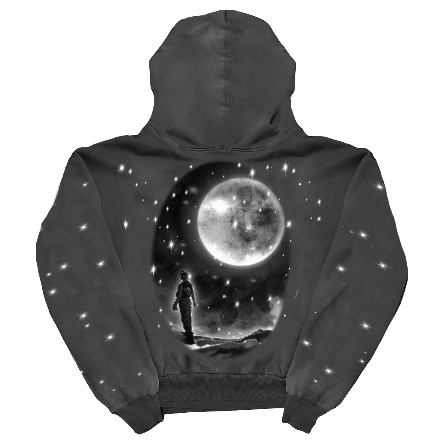 JUICE WRLD shops CLUB 999 MOONLIGHT HOODIE M