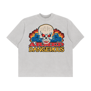 Armed And Dangerous Tee (White)