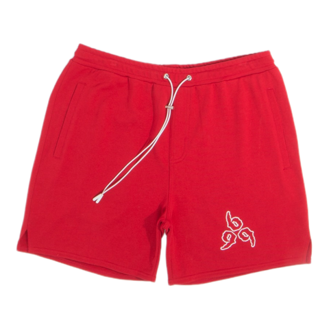 999 TERRY SHORT RED