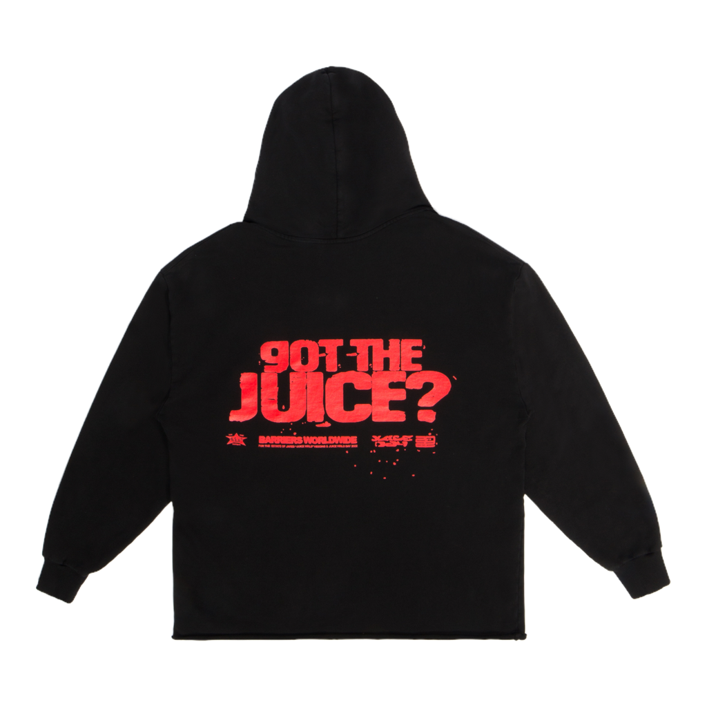 999 Club Red Juice Wrld Hoodie Size S