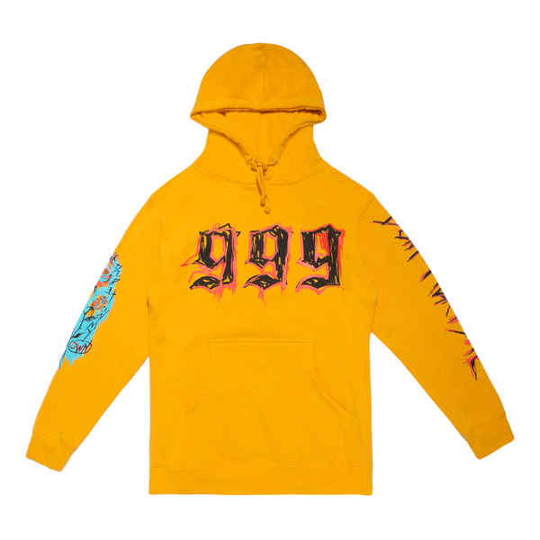 DID IT ON MY OWN HOODIE YELLOW