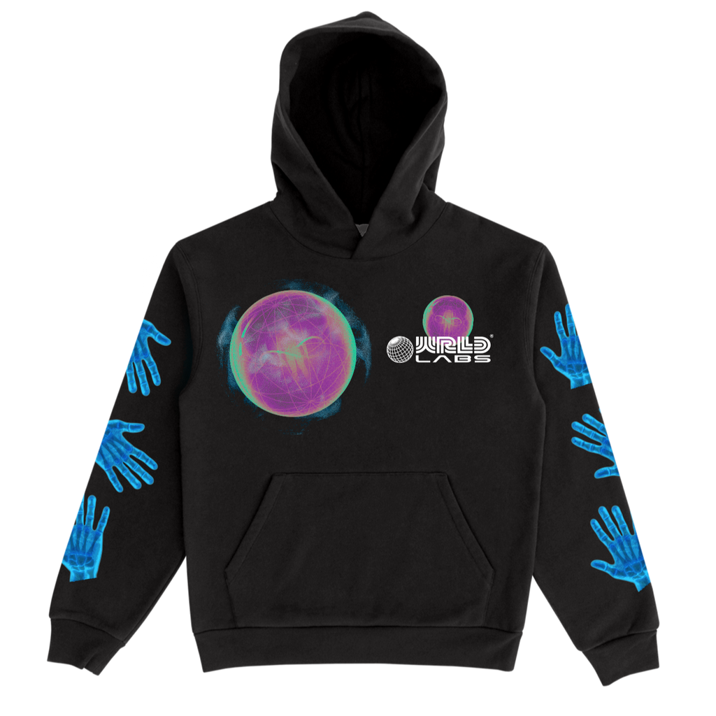 Juice Wrld | 999 Club Astral Projection Studies Hoodie Black / M