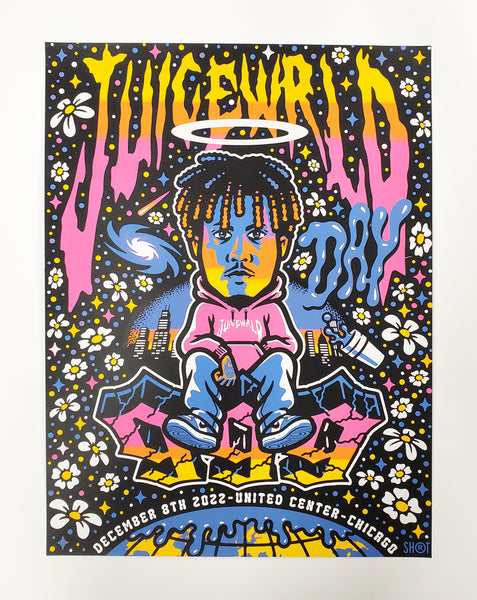 Juice WRLD Main Show Poster Pearlescent