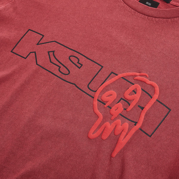999 SKULL KASH SS TEE BLOOD