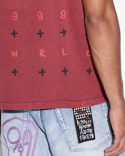 999 SKULL KASH SS TEE BLOOD